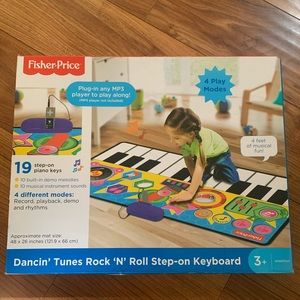 Dancing tunes Rock n Roll step on Keyboard